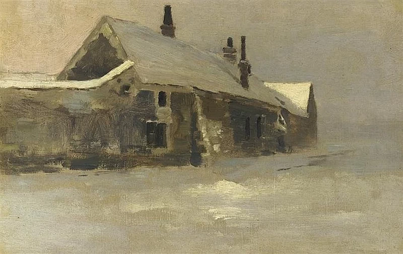 Neve a Barbizon